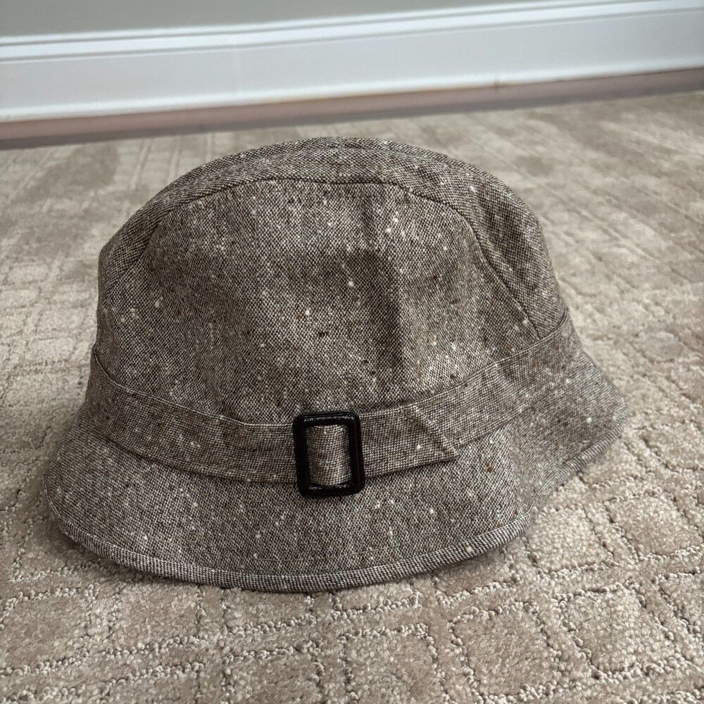 Pendleton Vintage Wool Fedra Hat Tweed Mens 7 1/4 Brown Heritage Preppy Academia